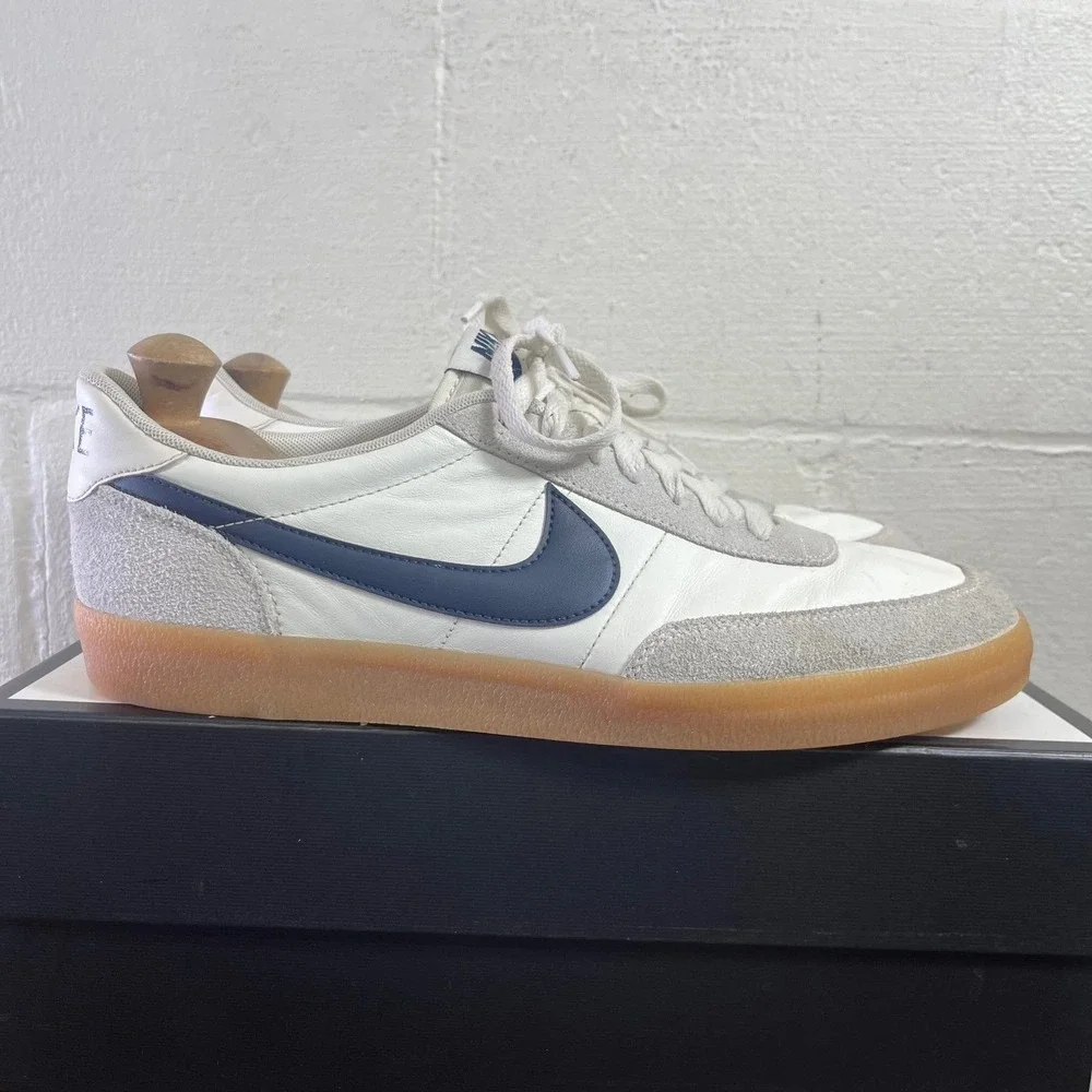 Nike Killshot 2 432997-107 Sail Navy Gum White Suede Leather Sneaker‎ Mens 13 US